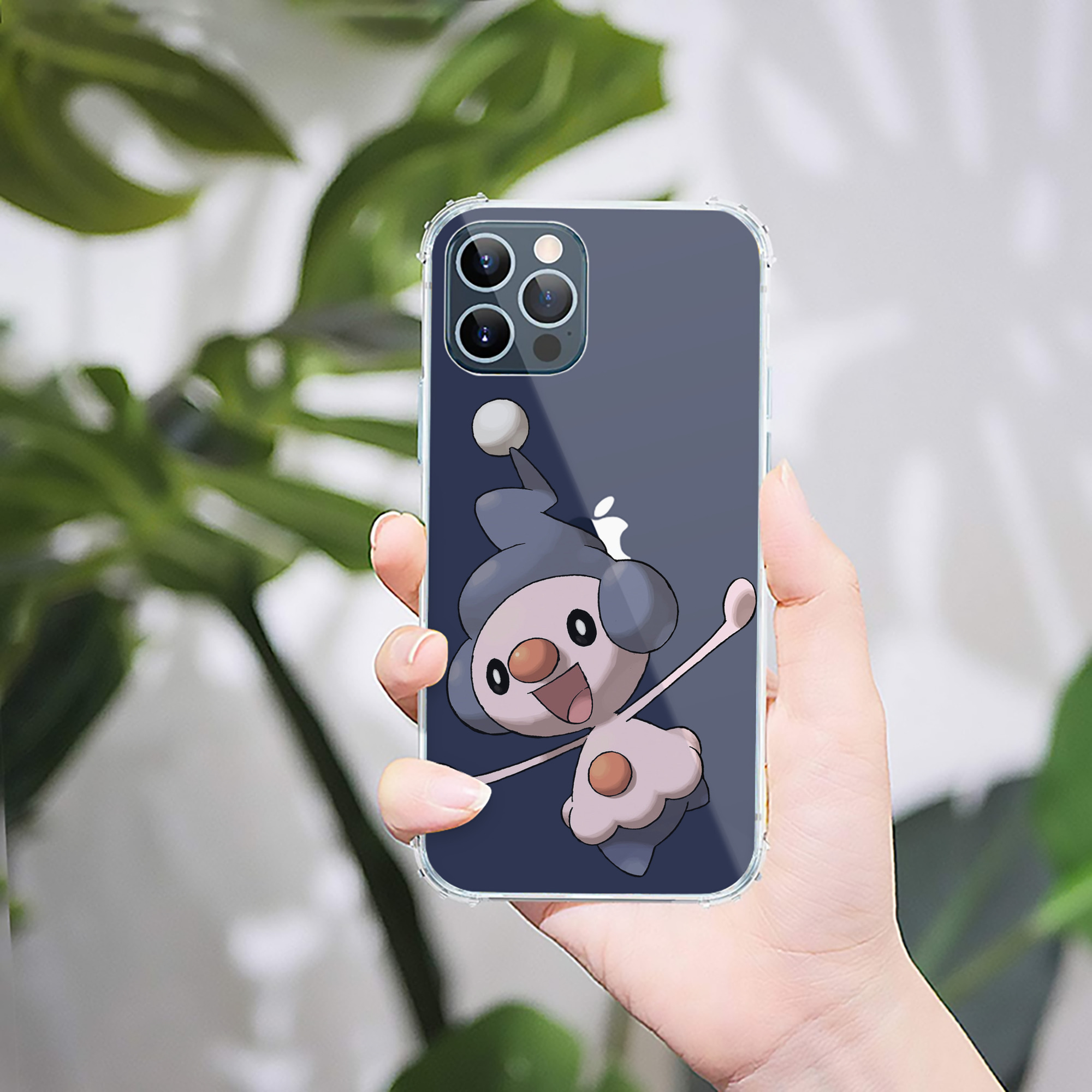 （画像用） ポケットモンスター Pokémon 【iPhone 12シリーズ対応】透明スマホケース（クリアソフトケース）